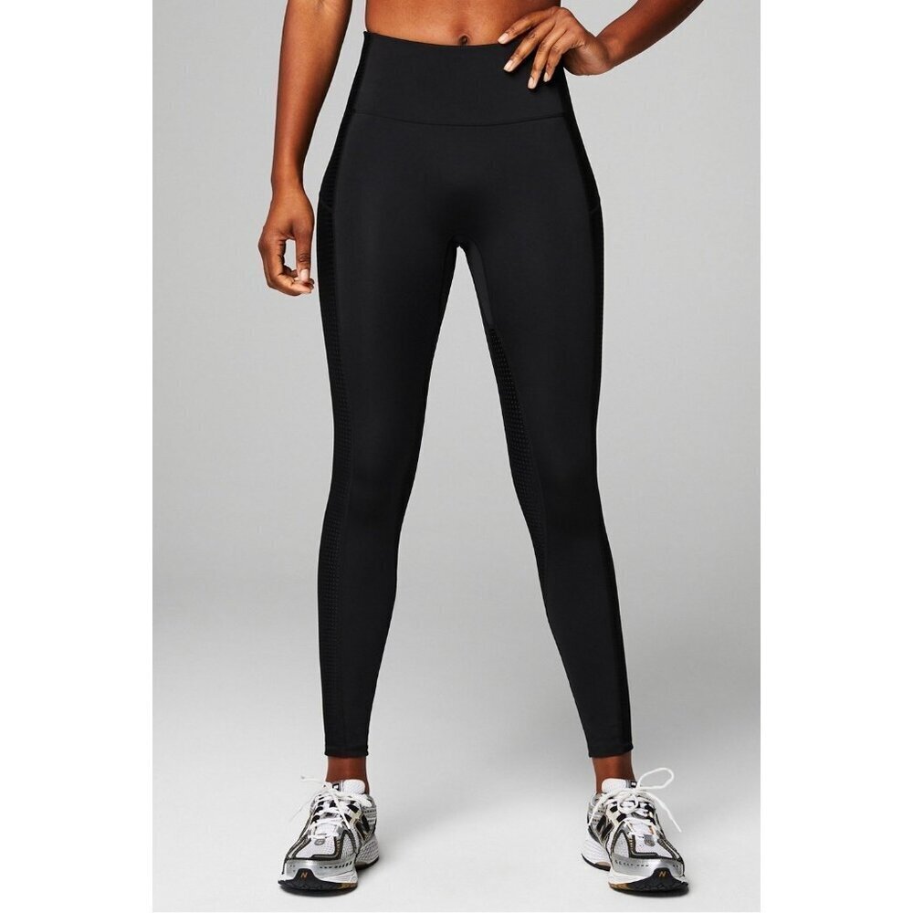 Fabletics Motion365+ High Waisted Legging Moisture Wicking 4 Way Stretch Size XL